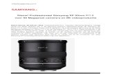 Persbericht Introductie Samyang XP 50mm F1.2 NL · 2018. 2. 20. · PERSBERICHT! Nieuw! Professioneel Samyang XP 50mm F/1.2 voor 50 Megapixel camera’s en 8K videoproductie Nieuw-Vennep,