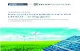FEDERMANAGER UNA STRATEGIA ENERGETICA PER - Il punto di …€¦ · L’Europa perde quote di mercato nelle tecnologie verdi. L’Italia, che ha un forte comparto meccanico, difende