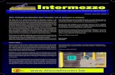 Intermezzo - Sint-Antonius Harmonie Oosthoven · 2012. 2. 8. · Intermezzo uitgave van de Koninklijke Harmonie St.-Antonius Oosthoven vzw - verantwoordelijke uitgever Bart De Dier,