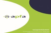 Inhoudsopgave - apfaruba.org APFA.pdfInwerkingtreding Dit document is vastgesteld door de Raad van Toezicht van APFA op 10 december 2015 en treedt in werking op 15 december 2015. Bekendmaking