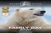 FAMILY DAY 2020 - Pairi Daiza · leefgebieden, geïnspireerd op de Noord- en Zuidpool. Ontmoet bovendien Bao Die en Bao Mei, de schattige pandatweeling die in augustus vorig jaar