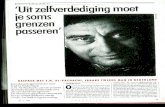 carolienjolles.nlcarolienjolles.nl/sites/default/files/uit zelverdediging moet je soms... · Dat het regime-Hoessein als zeer wreed be- kend Staat, doet hij af met 'kwaadaardige propaganda'