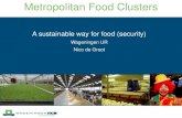 Metropolitan Food Clusters - u-toyama.ac.jpLatin America Eastern Europe N. America, Japan, • Energy and building – Fuel – Fibers • Food – Fodder – Food Crops – Vegetables
