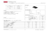 QS5U12TR : 2.5V駆動タイプ Nch+SBD MOSFETrohmfs.rohm.com/jp/products/databook/datasheet/discrete/...QS5U12 2.5V駆動タイプ Nch+SBD MOSFET Datasheet l外形図 VDSS 30V SOT-25T