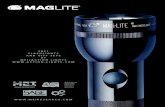 Maglite® D-C ell 5 ML300L™ / ML300LX™ 6 XL50® / XL200® 7 MAG-TAC® 8 MAG-TAC® RECHAR GEABLE 9 MAG CHARGER® 10 INC ANDESCENT Solitair e® / Mini Maglit e® AAA 11 Mini Maglite®