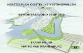 herstelplan oostelijke vestingwallen bewonersavond 09-05-2018 · 2019. 8. 13. · fraaie inrichting met goede sfeer en uitstraling gebruik van water (op plein en oevers) balans tussen