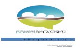 Beleidsplan 2013 -2014 · INLEIDING “De Oost-Vlaamse Vereniging Dorpsbelangen. Kenniscentrum en ... project in 2001 hebben in Oost-Vlaanderen een 43-tal bewonersgroepen de methodiek