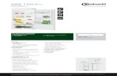 New KRIE 1103 A++ - WHIRLPOOL DOCUMENTS · 2020. 8. 6. · KRIE 1103 A++ Koelkast Profresh A++ • Energieklasse A++ • LED display • Legplateaus van veiligheidsglas • 1 groentelade