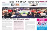 de MBO·krant · Pagina 3 Blik op de toekomst Pagina 4 Wet- en regelgeving Pagina 10 Ambassadeur Pagina 11 BVMBO de MBO·krant september 2018 ... het een goed idee zijn als het mbo