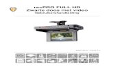 recPRO FULL HD Zwarte doos met video - RoadEyesCams · Zwarte doos met video voor voertuigen Gebruikershandleiding 1 A. Eigenschappen van de recPRO Full HD 1. Zwarte doos met video