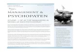 MANAGEMENT PSYCHOPATEN - Therapeutikontherapeutikon.com/Whitepapers/Nieuwsbrief LC... · leid door de vraag naar de zin in het leven. De vraag naar de zin is de uitdaging van het