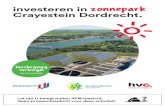 investeren in zonnepark Crayestein Dordrecht. · Lees voor de voorwaarden het Informatie Memorandum zonnepark Crayestein (te vinden op ) laat de zon nu maar schijnen! Wat levert het