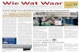 Zaterdag Voedselbankactie in de Meenthofactie van 2012, nam PKN De Graankorrel opnieuw het initia-tief. Elly Verbruggen vertelt: “Vorig jaar is er bijzonder veel gegeven. Vooraf