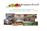 Kinderboerderij Hagerhof Educatieprogramma 2019 - 2020 · PDF file • Kinderen leren over de onderlinge relaties in de natuur en dat zij hier zelf ook deel van uitmaken. • Kinderen