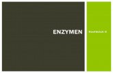 New ENZYMEN Hoofdstuk 6 - Scaldalab.scalda.nl/pdf/H6 Enzymen.pdf · 2015. 3. 9. · ENZYMEN Hoofdstuk 6 opbouw en werking mechanisme Invloeden op de enzymactiviteit Temperatuur pH