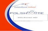 New Editie december 2007 - Polsstokbond Holland · 2007. 12. 10. · spectaculaire wedstrijden uit de geschiedenis van het polsstokverspringen. Cornelis werd Nederlands Kampioen bij