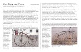 Een fiets van Viets - RTFC DELFT fiets van Viets.pdf · organiseerden gezamenlijk spectaculaire rijtochten. En leerlingen van de school uit Brummen kwamen op de Rijkslandbouwschool