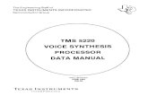 TMS5220 datasheetgamessound.com/podcasts/podcast1/TI_TMS5220.pdf · Title: TMS5220 datasheet Created Date: 2005/05/10 08:24:07
