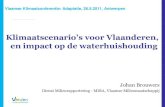 Klimaatscenario’s voor Vlaanderen, - De Milieuboot · Oostende: +1,69 mm/j sinds 1927 (~ mondiaal 1,7 in 20ste eeuw) Versnelling: +4,41 mm/j in periode 1992-2006; andere meetplaatsen)