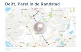 Delft, Parel in de Randstad Rapport … · Delft, Parel in de Randstad. fi “Delft, de stad van Vermeer en van Van Leeuwenhoek, heeft het talent in zich om een rijke toekomst te