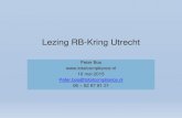 RB-Kring Utrecht DBA - RBSU Presentatie DBA voor RB kring Utrecht.pdf · Lezing RB-Kring Utrecht Peter Bos  10 mei 2015 Peter.bos@totalcompliance.nl 06 –52 67 81 21