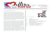 in dit nummer - Inge Teblick · Leren kijken – hoe herken ik een correct lopend paard? 20-22u, 2 uur aan de hand van filmpjes en foto’s - 30€ 26 april 2013 Duffel, België Cues