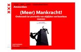 20191023 Presentatie Tjerk Kamann - meer mankracht plus ... Urban Social Exclusion Research. Mannen