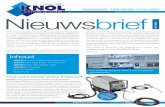 dynamisch betrokken innovatief Nieuwsbrief€¦ · bedrijf Coolblue.nl (met o.a. 5 winkels in Nederland). Daarnaast hebben we voor de professionele & industriële stoommachines, en