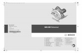 GKS 190 Professional - BAHAG · Robert Bosch GmbH Power Tools Division 70764 Leinfelden-Echterdingen GERMANY 1 609 92A 14T (2015.02) O / 212 EURO GKS 190 Professional de Originalbetriebsanleitung