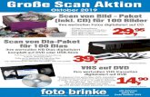 Adobe Photoshop PDF - Foto Brinke€¦ · Große Scan Aktion Oktober 2019 Scan von Bild - Paket (Ink'. CD) flir 100 Bilder Ihre wertvollen Fotos digitalisiert auf CD - 4500dpi Scanauflösung