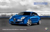 14% bijtelling € 0 wegenbelasting - Alfa Romeo Download · 4GF Instrumentarium met witte verlichting 37,- 0,- 8,- 45,- ... De genoemde consumentenprijs is inclusief montage en op