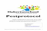Pestprotocol - Hubertusschool Herten€¦ · het getreiterde kind verliezer. Pesten is het afreageren van agressie of eigen onvermogen op een mindere in de groep, het zondebok-effect.
