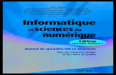Informatique et sciences du numérique · 8 Samuel Morse (1791-1872) est l’inventeur d’un code, dans lequel chaque lettre est exprimée par une alternance de sons brefs symbolisés