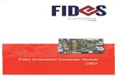 Fides Embedded Computer Module CB01€¦ · Avda. Cerdanyola, 98 Planta 2 / Local 5 08173 Sant Cugat del Vallès Trade Center II Sant Cugat Avda. Corts Catalanes, 8 Nave 12 08173