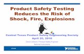 1 - CTPSES ppt at Dell - Apr20 HANDOUTS.pptx - pdfMachine ...psescentraltexas.yolasite.com/resources/Safety Testing - Lohbeck 4-… · Authorities audit & remove failing products