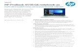 HP ProBook 455R G6 notebook-pcobjects.icecat.biz/objects/mmo_71257594_1559610385_6443_22128.pdf · Datasheet | HP ProBook 455R G6 notebook-pc HP raadt Windows 10 Pro aan. HP ProBook