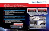 beko GmbH - Produktinfo · Technische Änderungen vorbehalten! Wärmekissen Constant-Heat Wärmekissen Constant-Heat P r o t e c t i o n Inhalt 1 Kissen A rt .-N 9 05 4 1 Inhalt 2