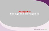 Apple toepassingen€¦ · Om Assistive Touch in te schakelen ga je eerst naar instellingen. Tik dan op algemeen. Assistive Touch Inhoud en doel Assistive Touch is een toepassing