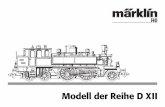 Modell der Reihe D XII€¦ · De als P 2.II aangeduide Pfalzer locomotieven stammen uit de productie van 1902 en laten de kenmerken van de als Pt 2/5 N geregistreerde „moderne”