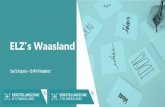 Dit is een sjabloon voor presentatie ELZ - SEL Waasland · Eerste lijn •Is rechtstreeks toegankelijk, ambulant en generalistisch •Biedt diagnostische, curatieve, revaliderende