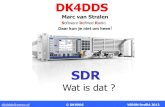 SDR - qslnet hw-mvs_wh… · dk4dds@veron.nl VERON DvdRA 2013 Software Defined Radio Voordelen van SDR