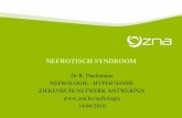 Dr R. Daelemans NEFROLOGIE - HYPERTENSIE ZIEKENHUIS … · 2019. 10. 22. · Antecedenten: nefrolithiasis (1995), hypertensie (2000), oesofagitis (2001) Familiaal: vader DM type 2,