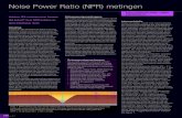 Noise Power Ratio (NPR) metingentieproducten kan veroorzaken [6]. Ter herin - nering: de IP3-waarde is het denkbeeldige vermogen waarbij de sterkte van de twee bronsignalen de doorgetrokken