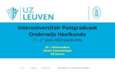 Interuniversitair Postgraduaat Onderwijs Heelkunde · delivery of killing forces to the area of invasion • These findings include enhanced cardiac output, peripheral vasodilation,