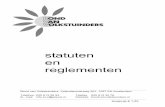 statuten en reglementen - Bond van Volkstuinders€¦ · - Vroegop: Het officiële blad van de bond waarin alle officiële mededelingen worden gedaan - Abonnee: Een lid of een aspirant