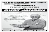 van GUST JANSEN - · PDF file 2012. 12. 30. · DE DUIF - Gust Jansen - blz. 1 HET LEVENSWERK VAN GUST JANSEN BASISHOK VAN KAMPIOENEN IN BINNEN- EN BUITENLAND GUST JANSEN Omwille van