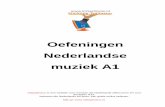 Oefeningen Nederlandse muziek A1 - NT2 TaalMenu · 2019. 9. 11. · 4. Herman van Veen en Trijntje Oosterhuis : Ciao 12 5. Ali Çifteci : Tulpen uit Amsterdam 16 6. Frank Boeijen