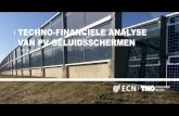TECHNO-FINANCIELE ANALYSE VAN PV GELUIDSSCHERMEN - Zon … · 2019. 7. 11. · Elektriciteit sector: 21 GWp PV op land ... 10% duurder dan monofaciale modules Techno-financial analysis