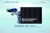 New Oogst de zon - Solartec · 2017. 3. 24. · Oogst de zon Cellen en modules van topkwaliteit. ... PV-projecten te maximaliseren. Met de ervaring als marktleider, continue investering