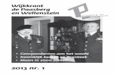 Wijkkrant de Paasberg en Wellenstein 2013-1.pdf · te spelen, kunnen zich bij ons aan-sluiten • door lid te worden en gratis of met korting mee te spelen op de geza-menlijke bijeenkomsten.